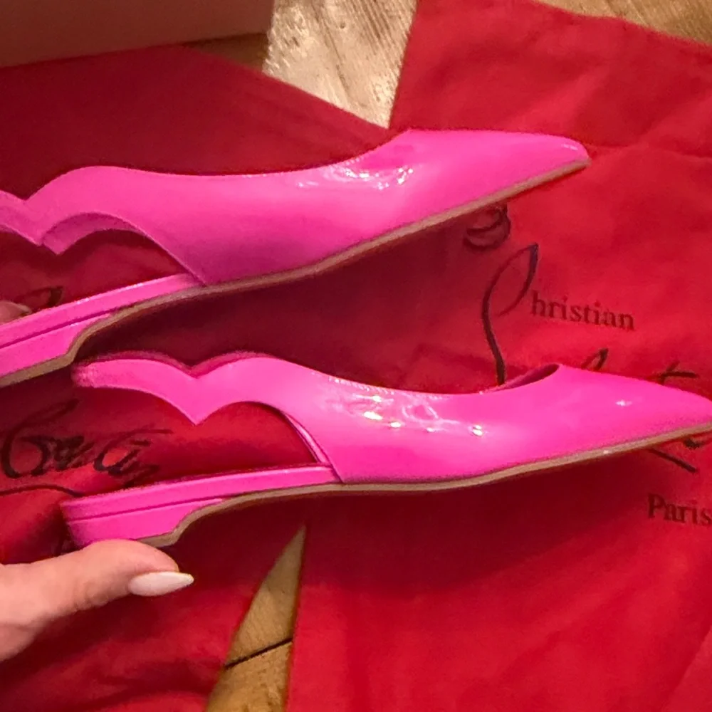 Christian Louboutin pointed toe